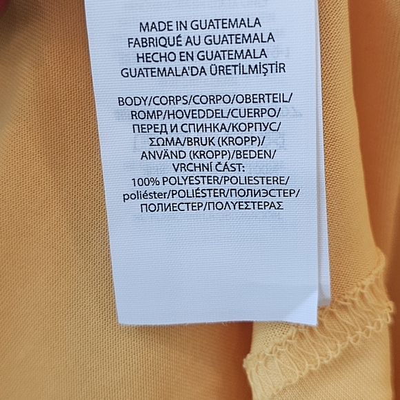 Polo Ralph Lauren Performance Yellow Tee Sz XL - Picture 5 of 7